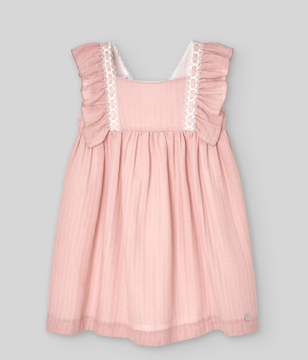 Image of Woven Infant Girl Dress